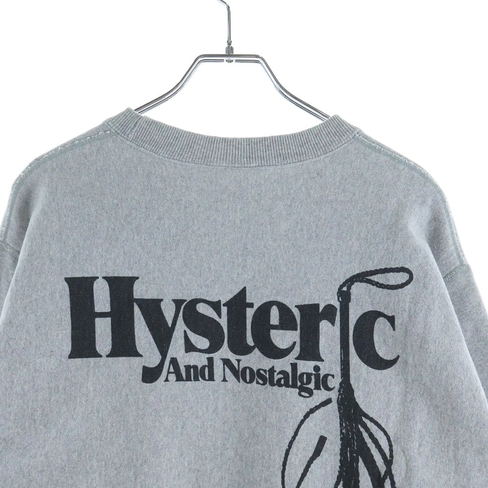HYSTERIC GLAMOUR(ヒステリックグラマー) フロントロゴ刺繍 スウェット