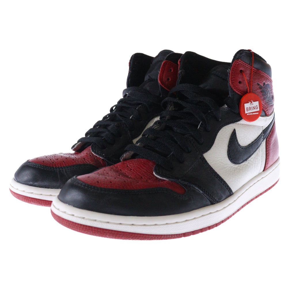 NIKE(ナイキ) AIR JORDAN 1 RETRO HIGH OG BRED TOE エアジョーダン1