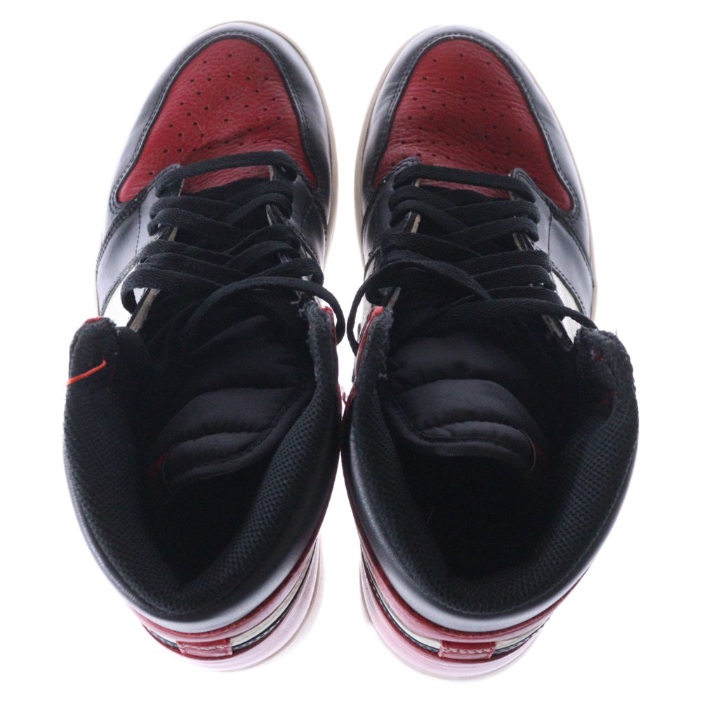 NIKE(ナイキ) AIR JORDAN 1 RETRO HIGH OG BRED TOE エアジョーダン1