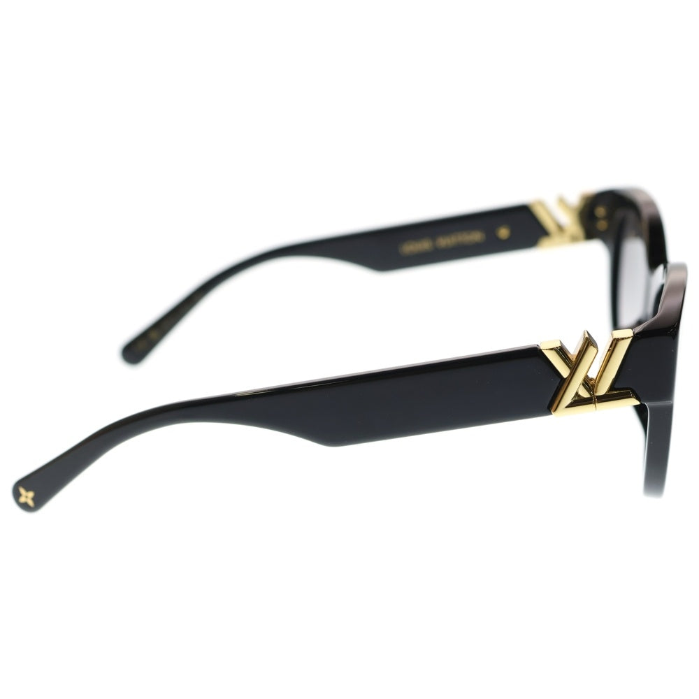 LOUIS VUITTON(ルイヴィトン) サングラス LV GO-14・ラウンド ブラック