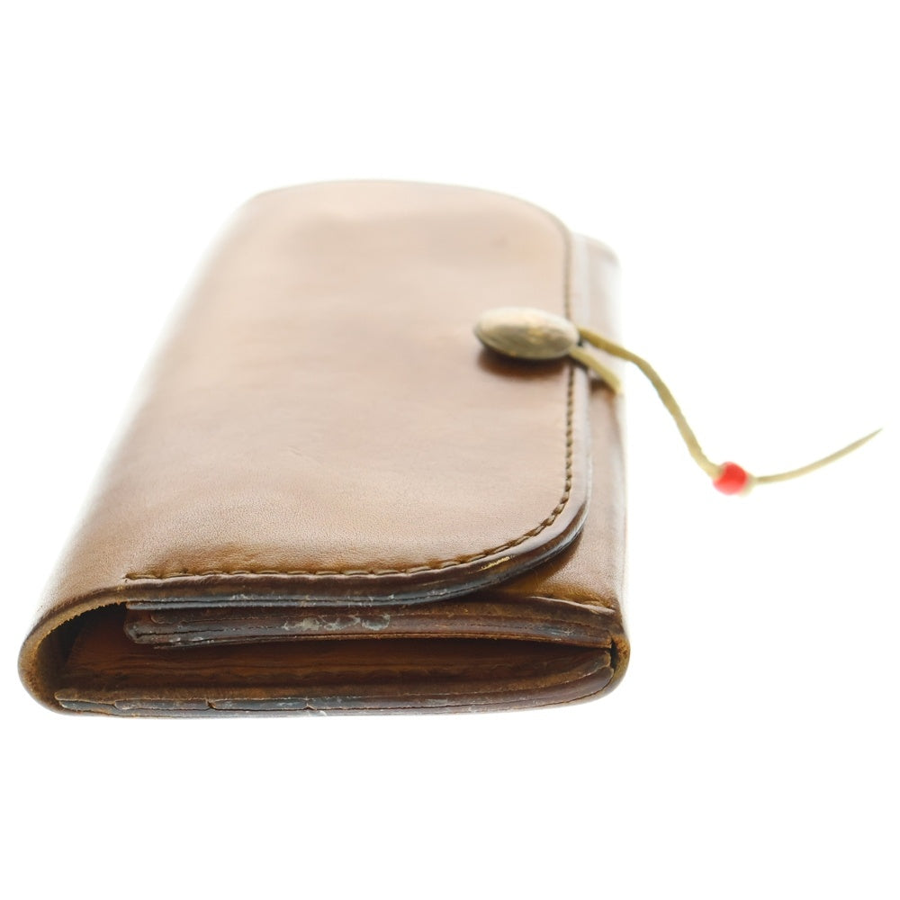 goro's(ゴローズ) 二つ折り長財布 レザーウォレット ブラウン