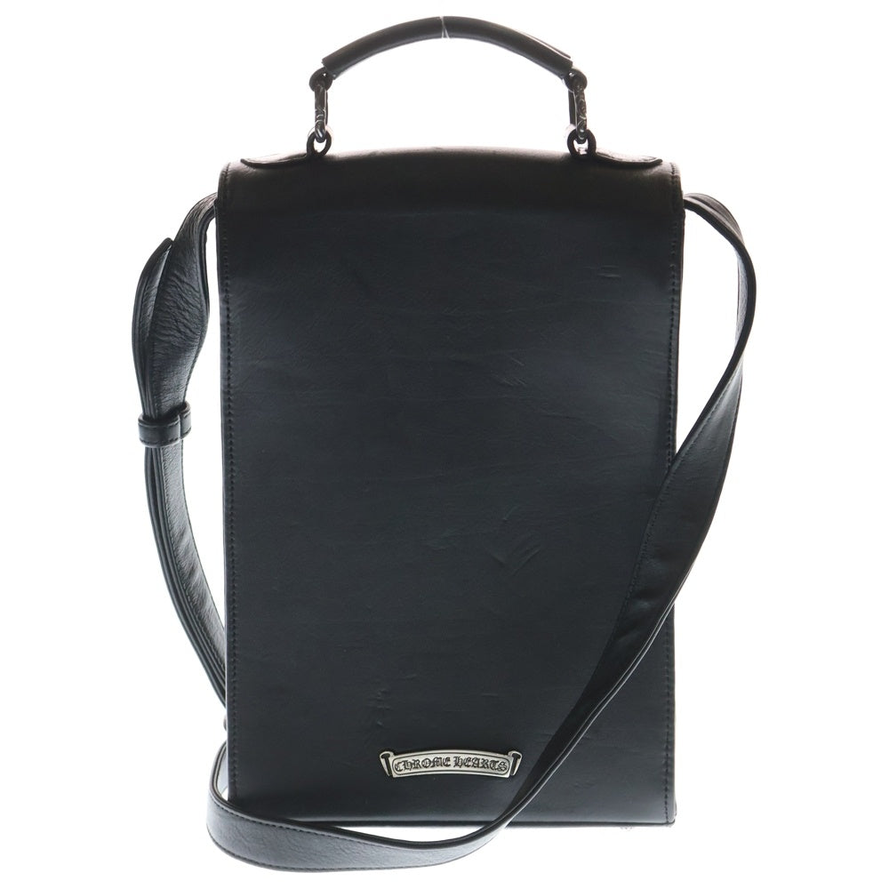 CHROME HEARTS(クロムハーツ) CHプラス装飾2WAYレザーショルダーバッグ