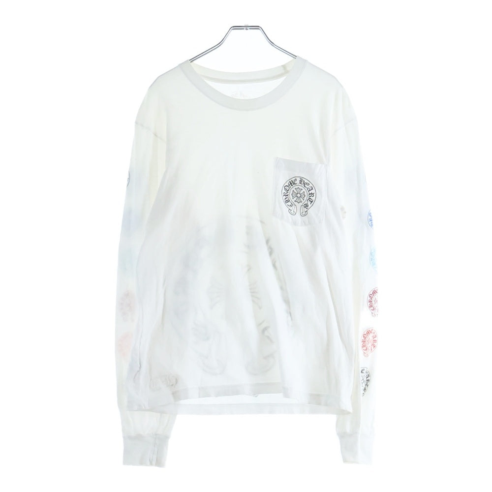 CHROME HEARTS(クロムハーツ) MULTI COLOR HORSESHOE L/S TEE マルチ