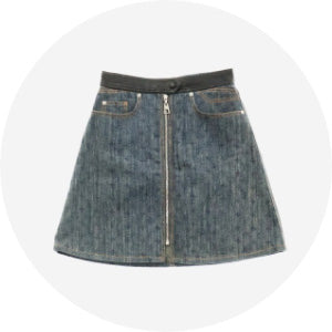 Sacai(サカイ) 21SS Suiting Skirt プリーツ加工 スーチング