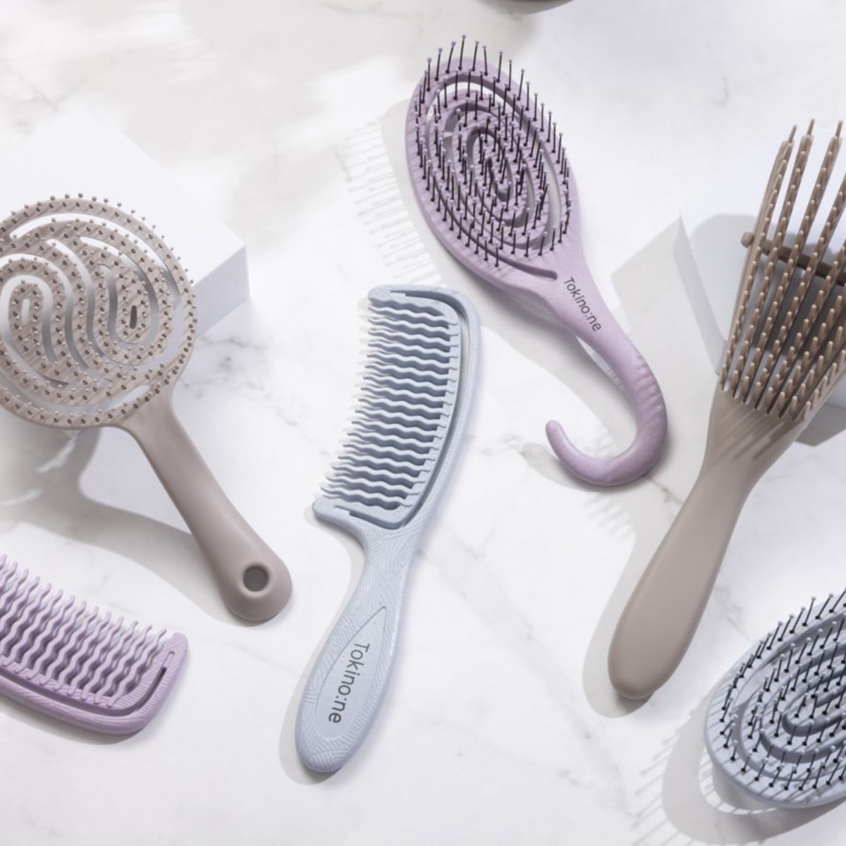 櫛 コーム ヘアケア Tokinone PB.ウェーブコーム パープル 058813