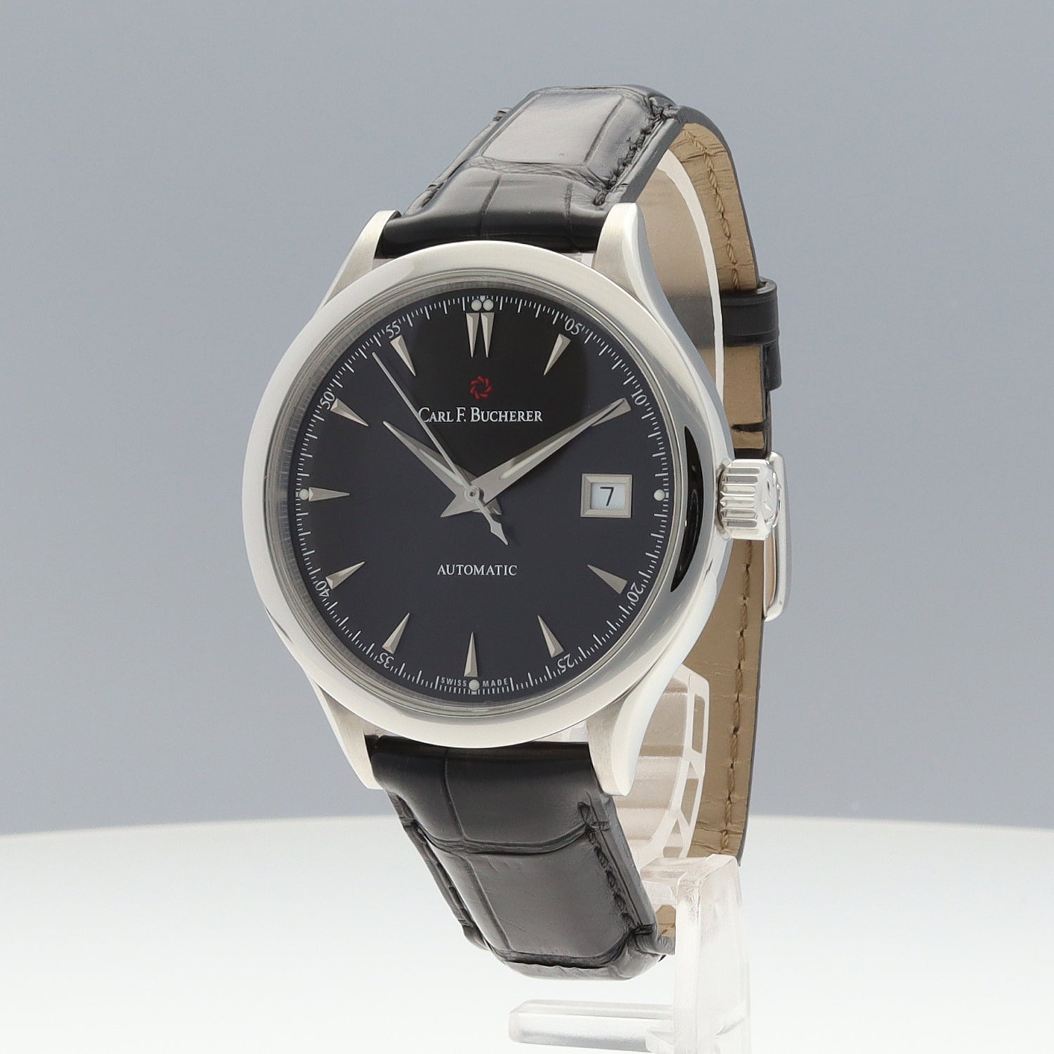 CARL.F.BUCHERER 00.10908.08.33.01 マネロ オートデイト 2CFB01-00004