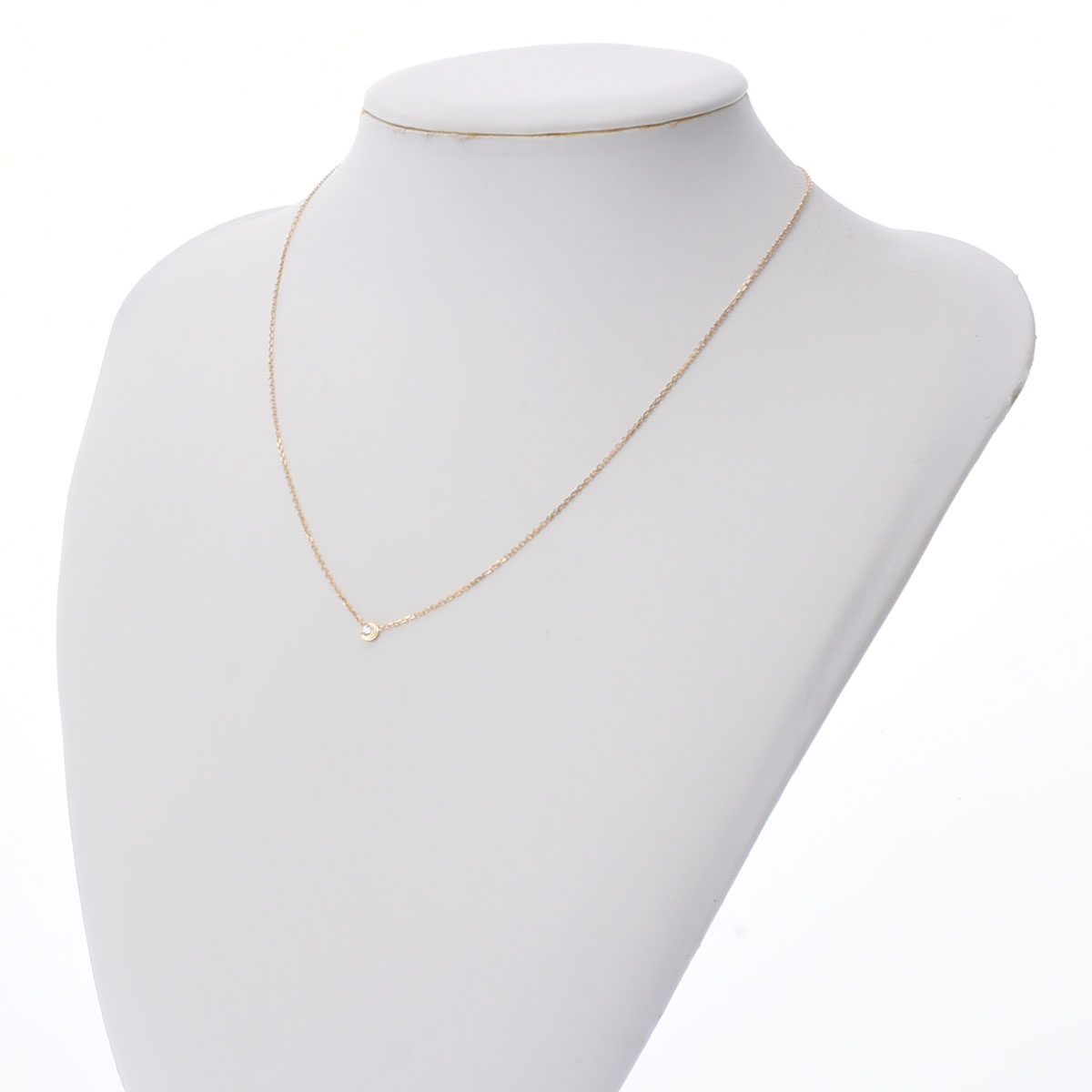 カルティエ ダムール ネックレス XS ゴールド K18イエローゴールド YG