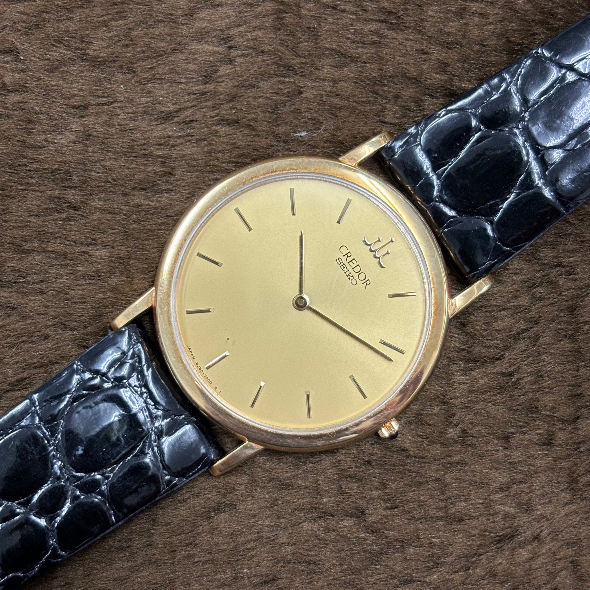 SEIKO / セイコー 腕時計 メンズ クレドール 8J80-7000 18KT YG