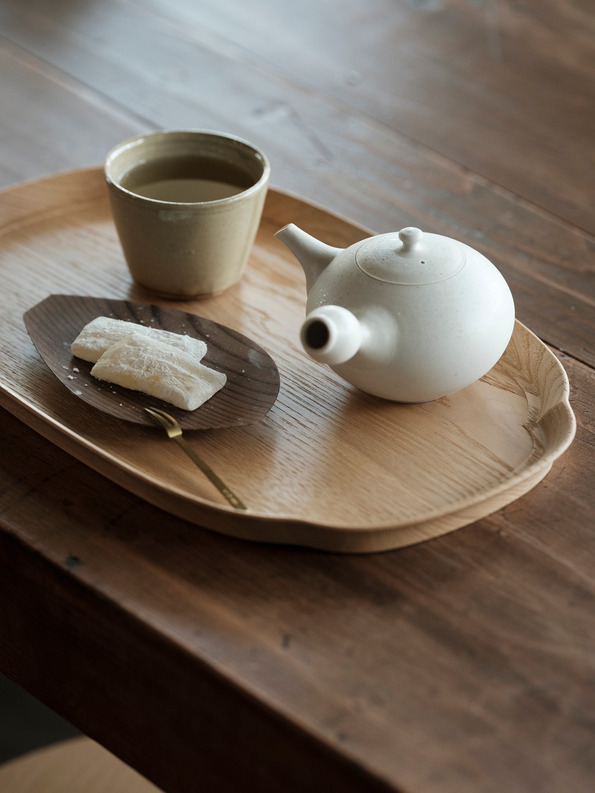 KITO 長木瓜盆 栗｜四十沢木材工芸