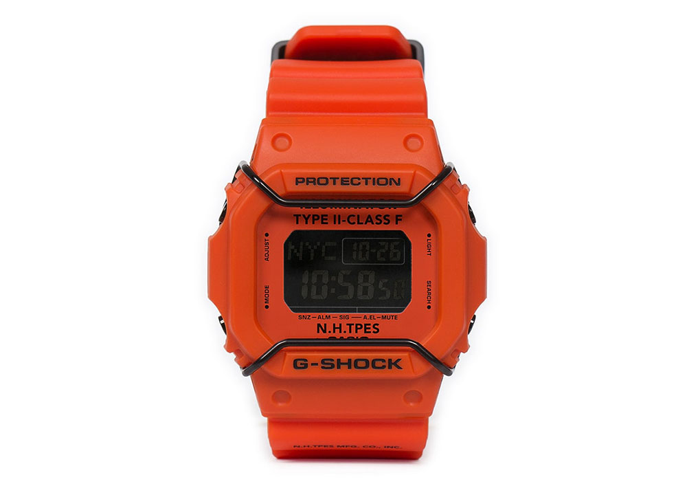 レスキューオレンジで表現した、ミリタリーなN.ハリウッド流Gショック