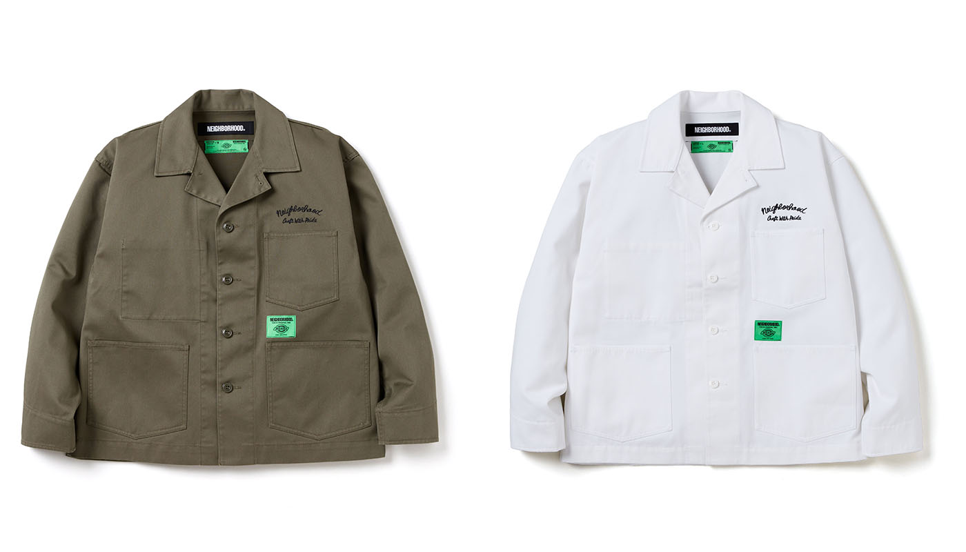 ネイバーフッド×ディッキーズのチームアップによるワークアイテムが