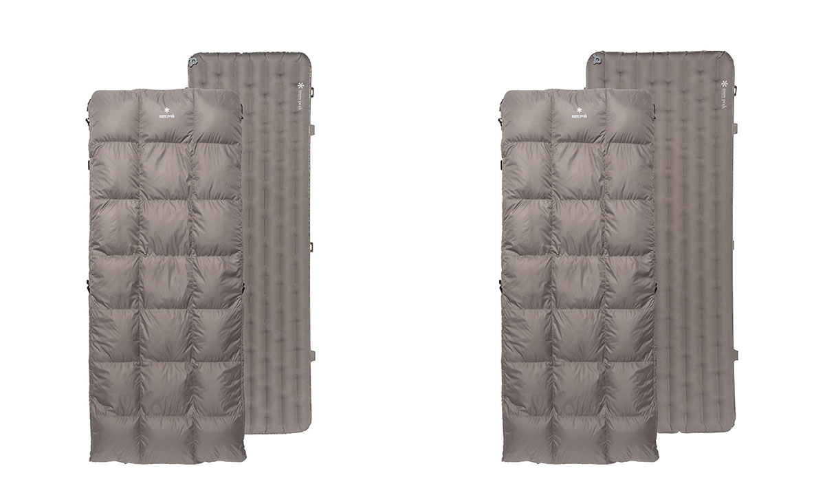 スノーピークのロングセラー「オフトンシリーズ」に、エアマットが