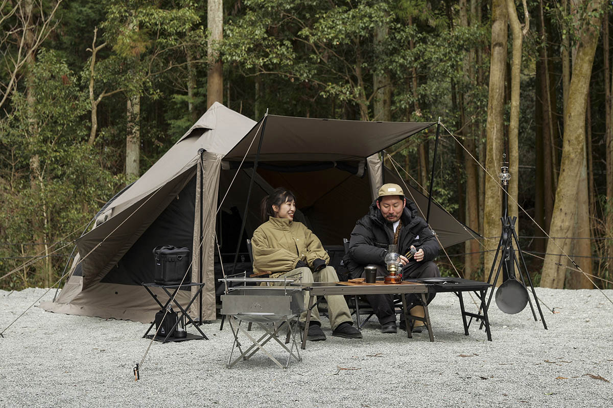 見た目はコットンだけど機能は化繊な新素材。ラーテルワークスの2