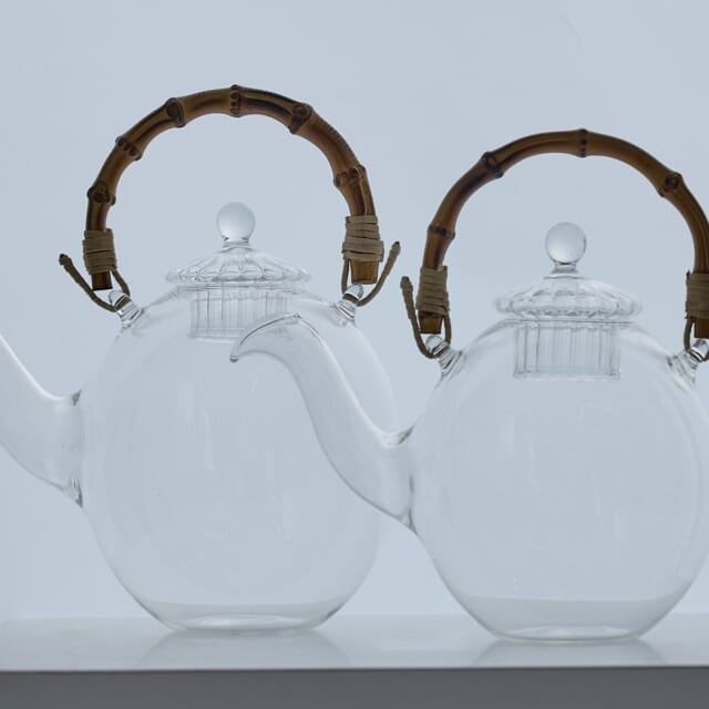 ガラス作家・北村妙子の展示会がサロン アダム エ ロペで開催中。美と