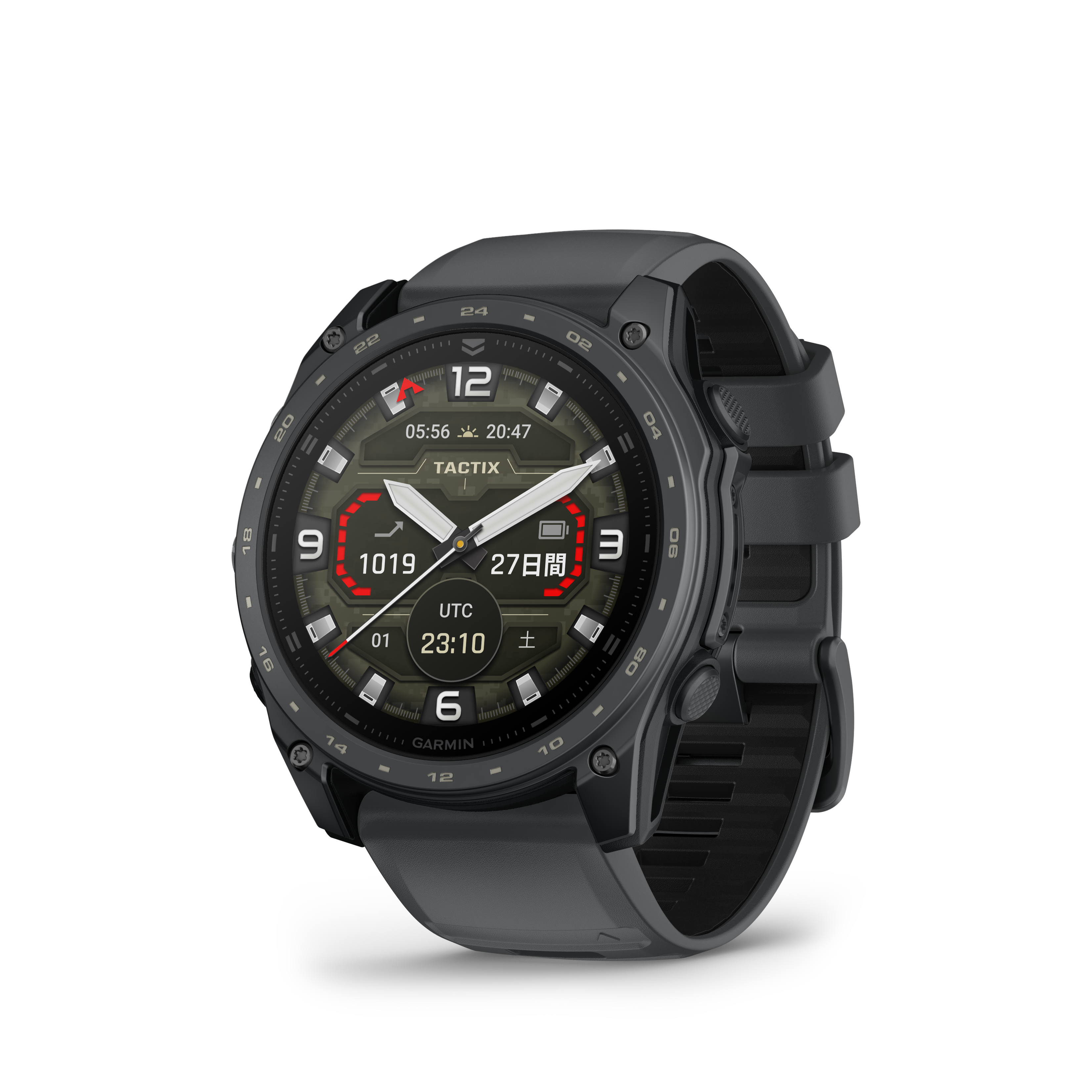 ミリタリー & 航空機能も充実したガーミンのタクティカル GPSウォッチ