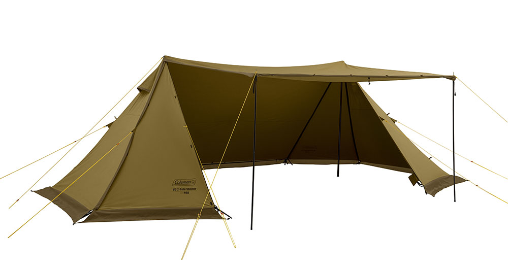 コールマン初の2ポールシェルターが、アルペンアウトドアーズとの