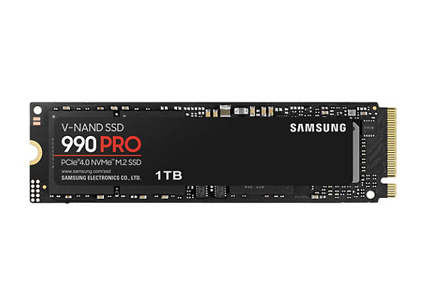 Samsung 990 PRO MZ-V9P1T0B/AM - SSD - 1 TB - PCIe 4.0 x4 (NVMe