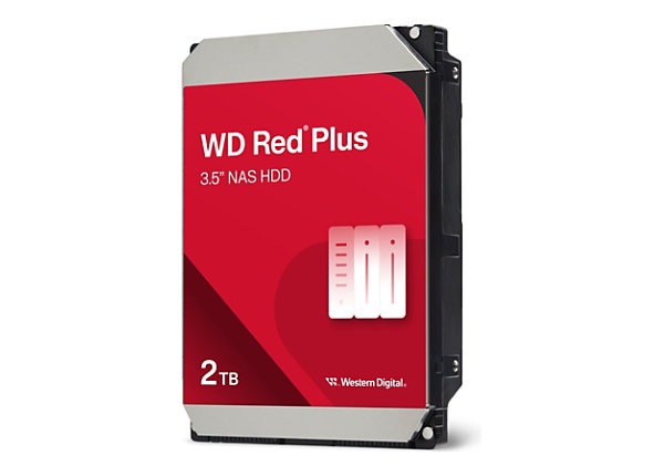 WD Red WD20EFPX - hard drive - 2 TB - SATA 6Gb/s - WD20EFPX
