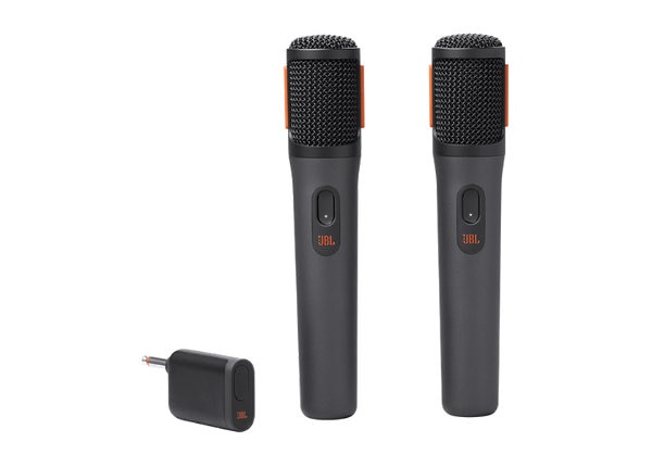 JBL PartyBox Two-Person Wireless Microphone System - Black