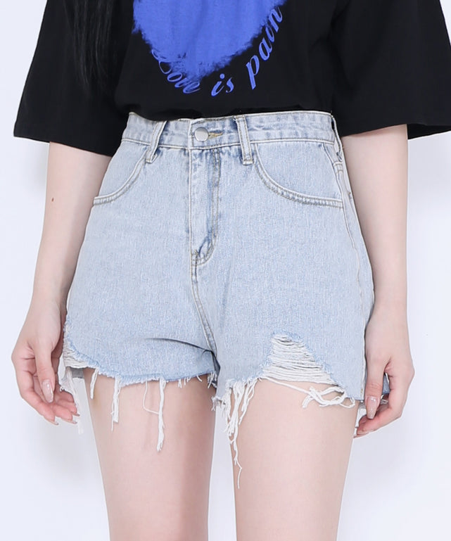 ダメージデニムショートパンツ – WEGO ONLINE STORE