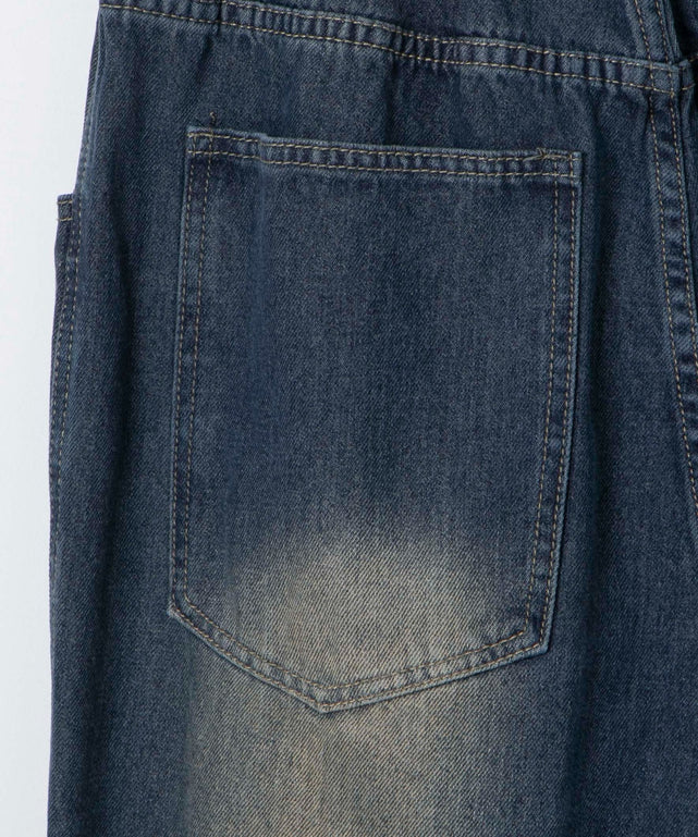 ワイドバギーダメージデニムパンツ – WEGO ONLINE STORE