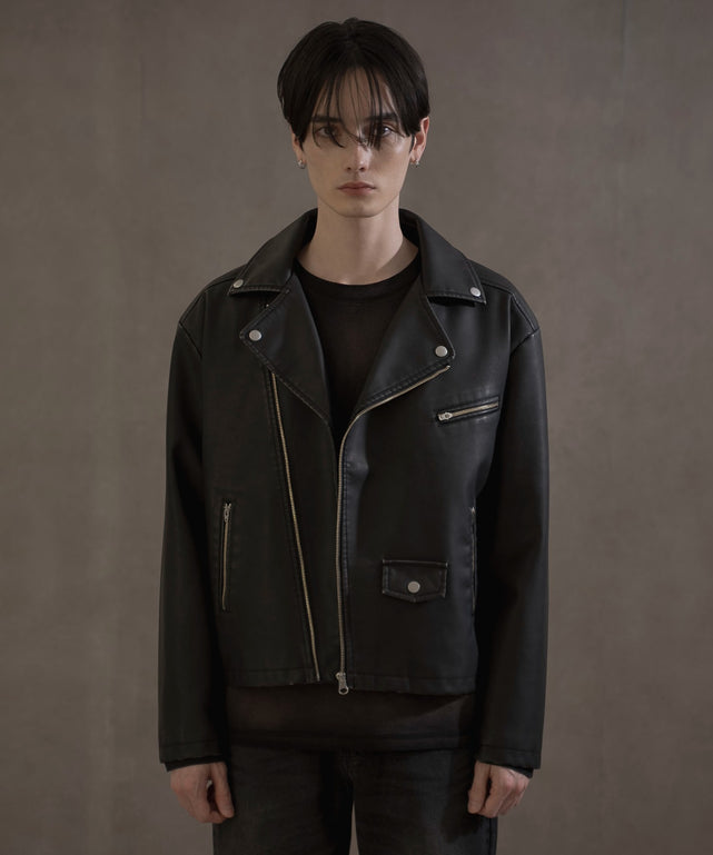 PUダブルライダースジャケット【一部店舗限定】｜WEGO（ウィゴー