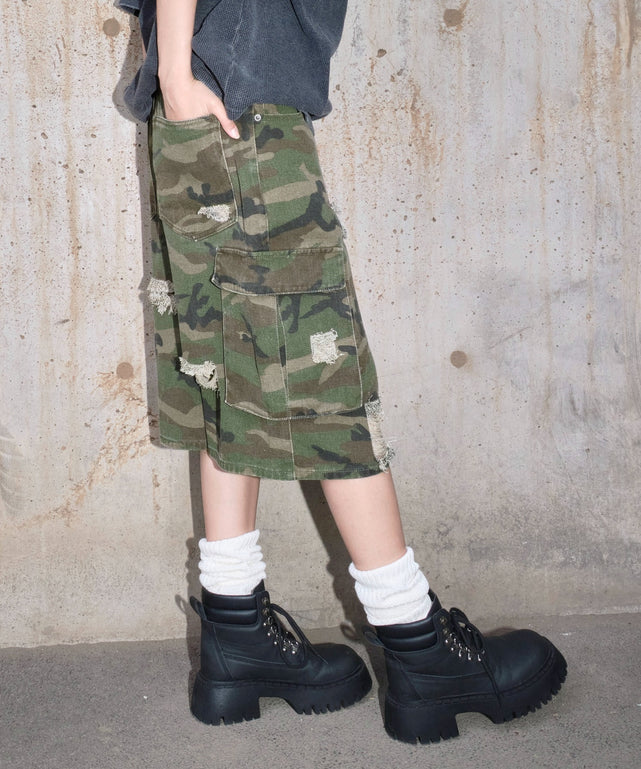 スーパーバギーカモフラカーゴショーツ｜WEGO（ウィゴー） – WEGO