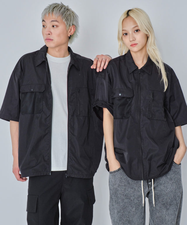 ナイロンメッシュZIPシャツ（SS）｜WEGO（ウィゴー） – WEGO ONLINE STORE