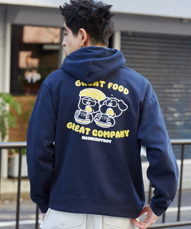 リラックスフィットTHEBOYグラフィックパーカー｜WEGO（ウィゴー