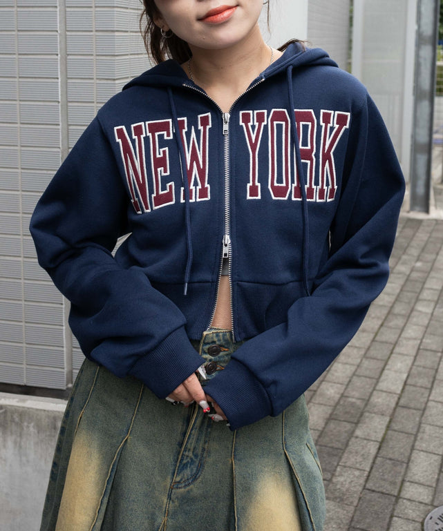 NEWYORK裏起毛ZIPパーカー｜WEGO（ウィゴー） – WEGO ONLINE STORE