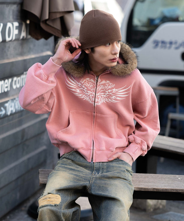 ブリーチファーグラフィックZIPパーカー｜WEGO（ウィゴー） – WEGO