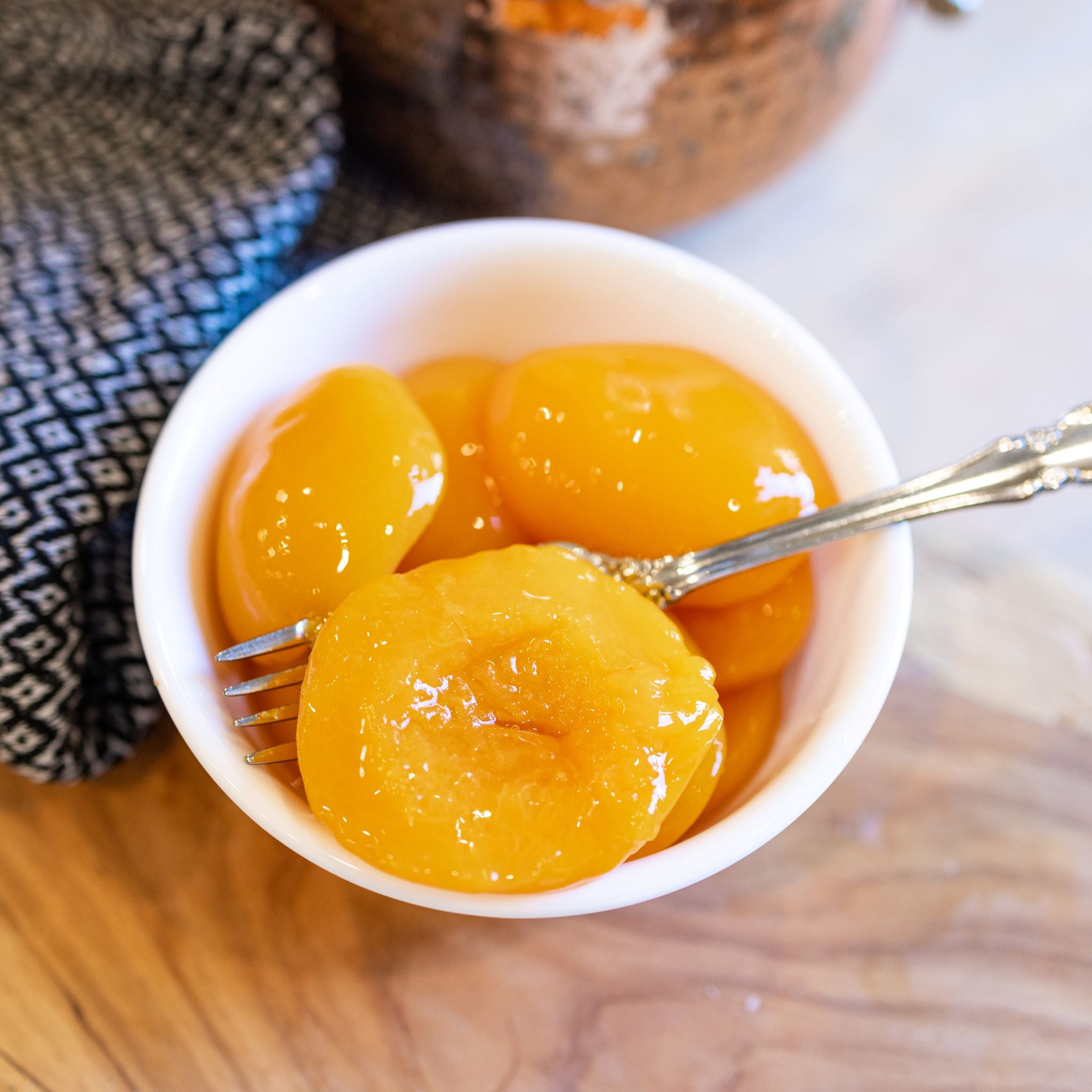 Peachy Peach Halves (32oz) – ellisbrospecans