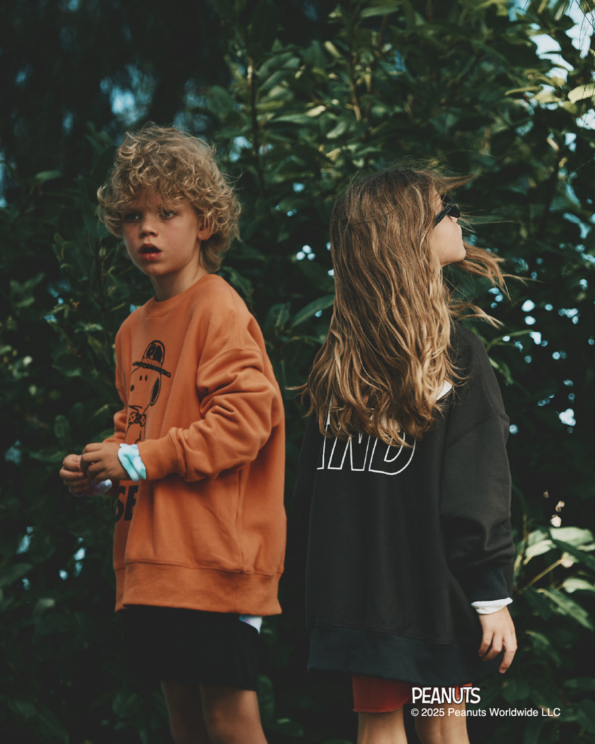 SMOOTHY x WDS Snoopy Washed Kids Crewneck Sweatshirt – WIND AND SEA