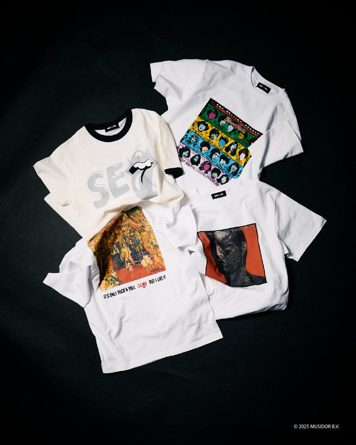 THE ROLLING STONES x WDS SOME GIRLS TEE – WIND AND SEA