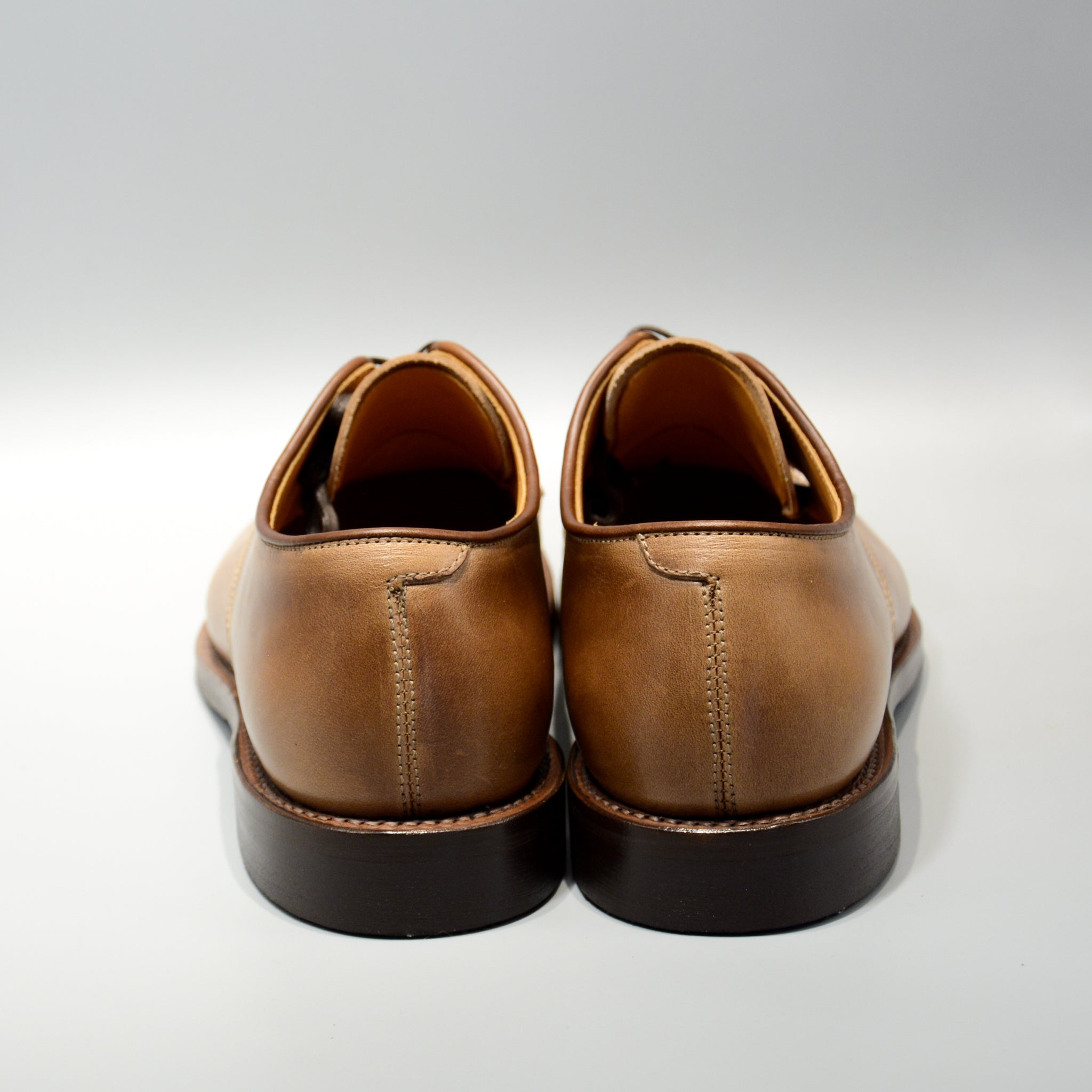 15078 HEAVY STITCHING MOC TOE NATURAL – WHEELROBE