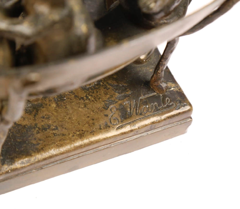 Ernest Wante (Belgian 1872-1960) - Pierrot, Master of the Cats