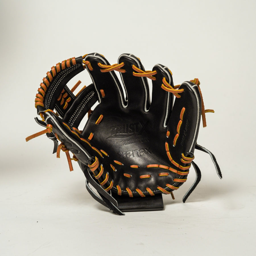 ザナックス 外野用硬式グローブ 黒 野球 ザナックス 硬式グローブ 外