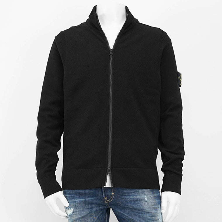 ストーンアイランド STONE ISLAND メンズ カーディガン ブラック