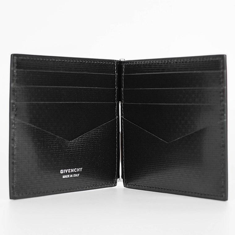 ジバンシィ GIVENCHY メンズ マネークリップ折財布 ブラック