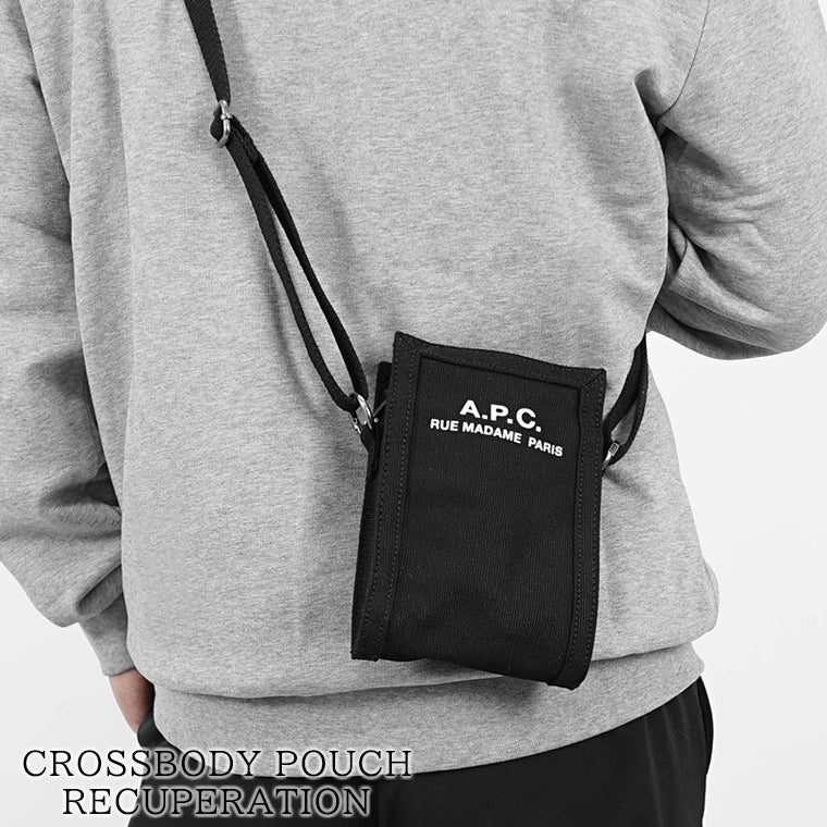アーペーセー A.P.C. メンズ レディース ショルダーバッグ ブラック