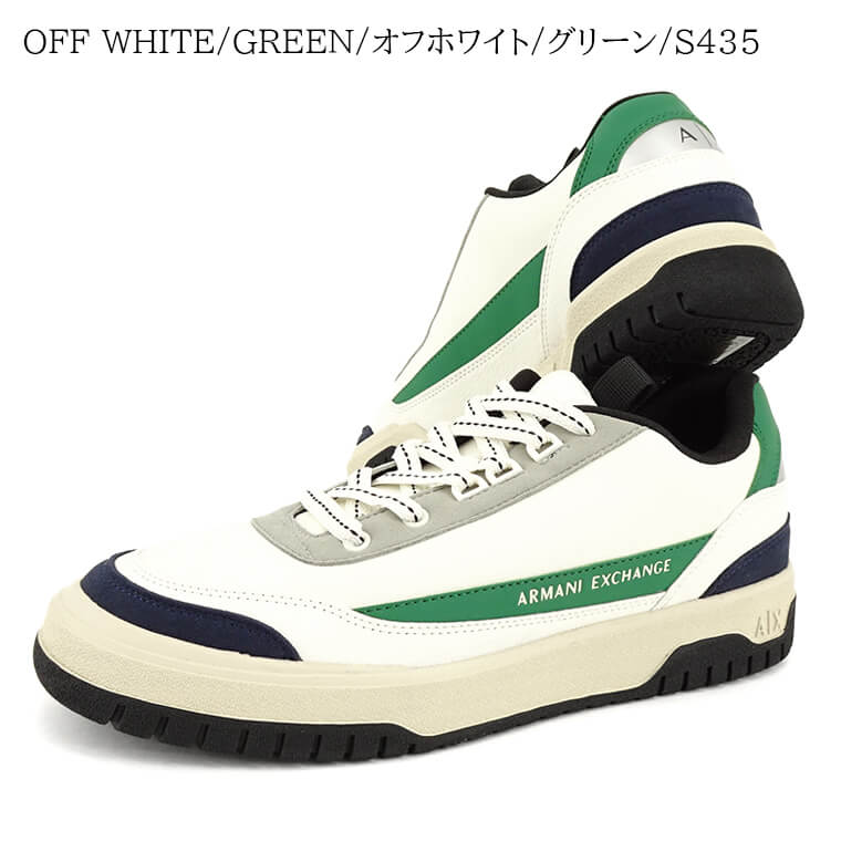 アルマーニ エクスチェンジ ARMANI EXCHANGE メンズ スニーカー オフ