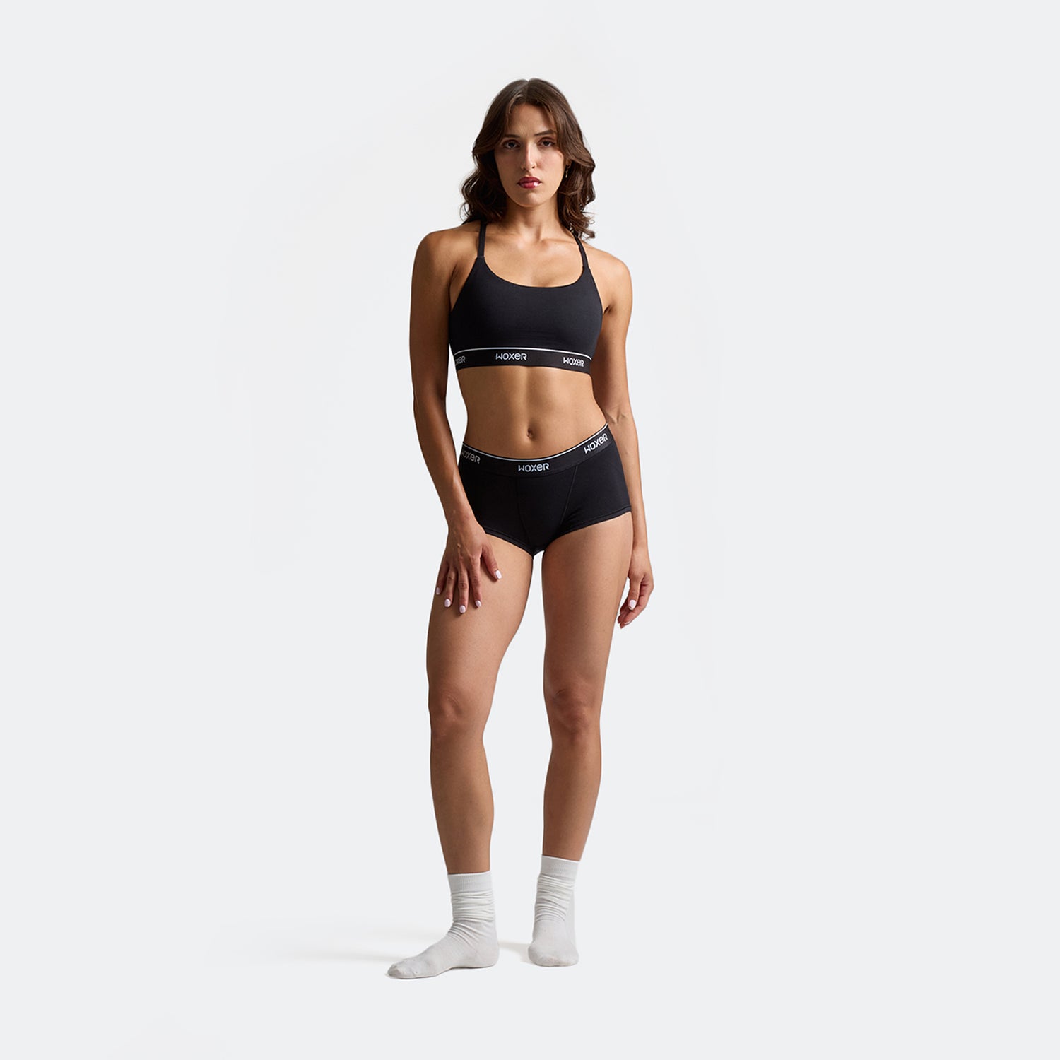 Bold Black 2.0 | Boxer Briefs for Women | Girls Boxer Shorts | Woxer