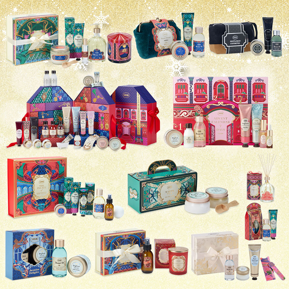 SABON（サボン）のクリスマスコフレ2024】豪華すぎる！うっとりする