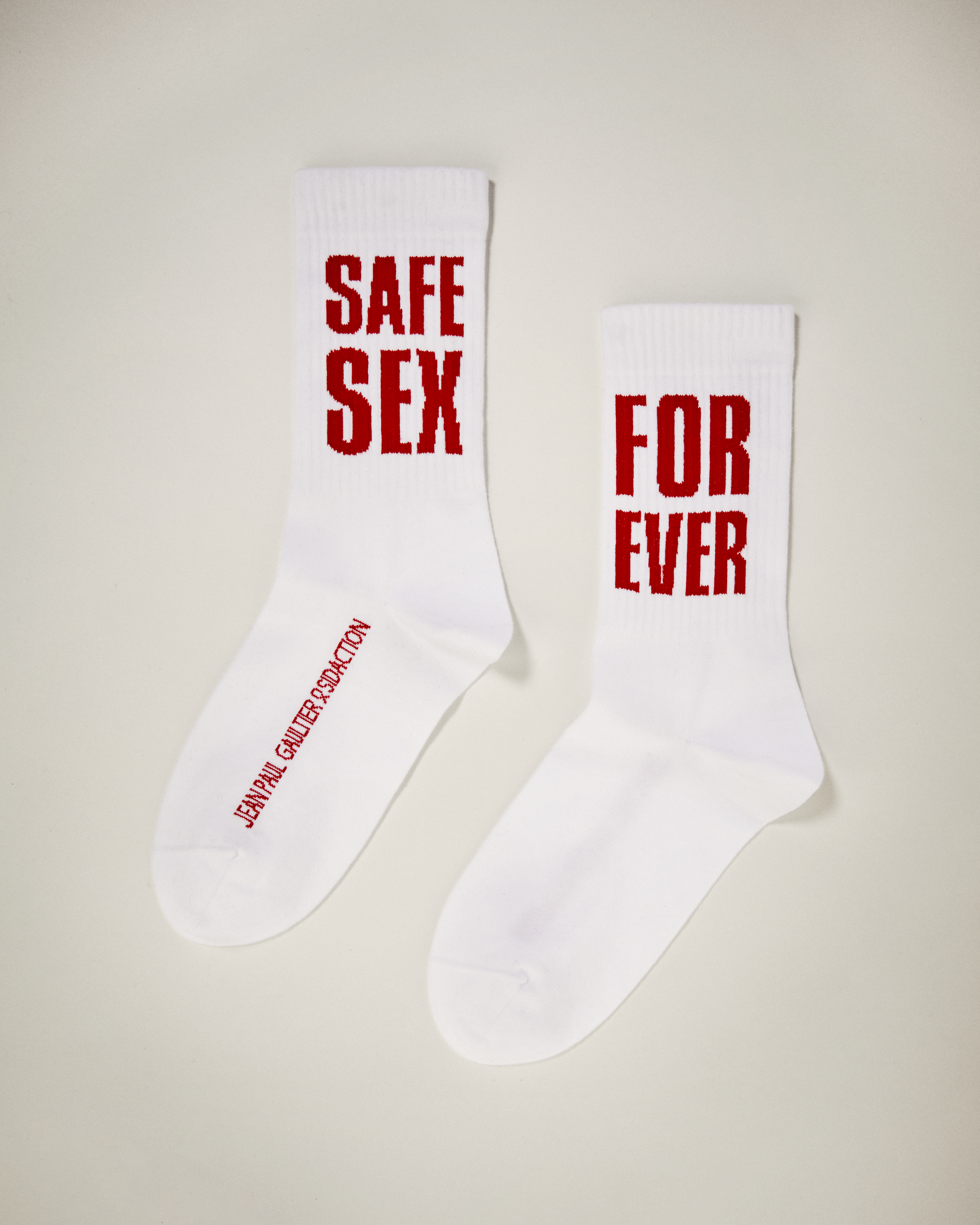 Jean Paul Gaultier Urges Safe Sex — With Socks