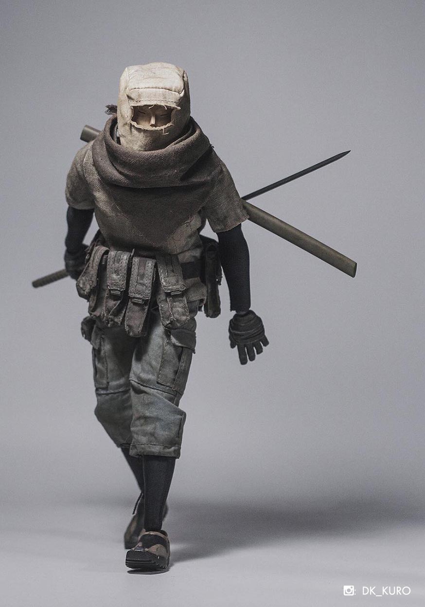 Underverse Ninja TK Dark by Ashley Wood (one sixth) toy release