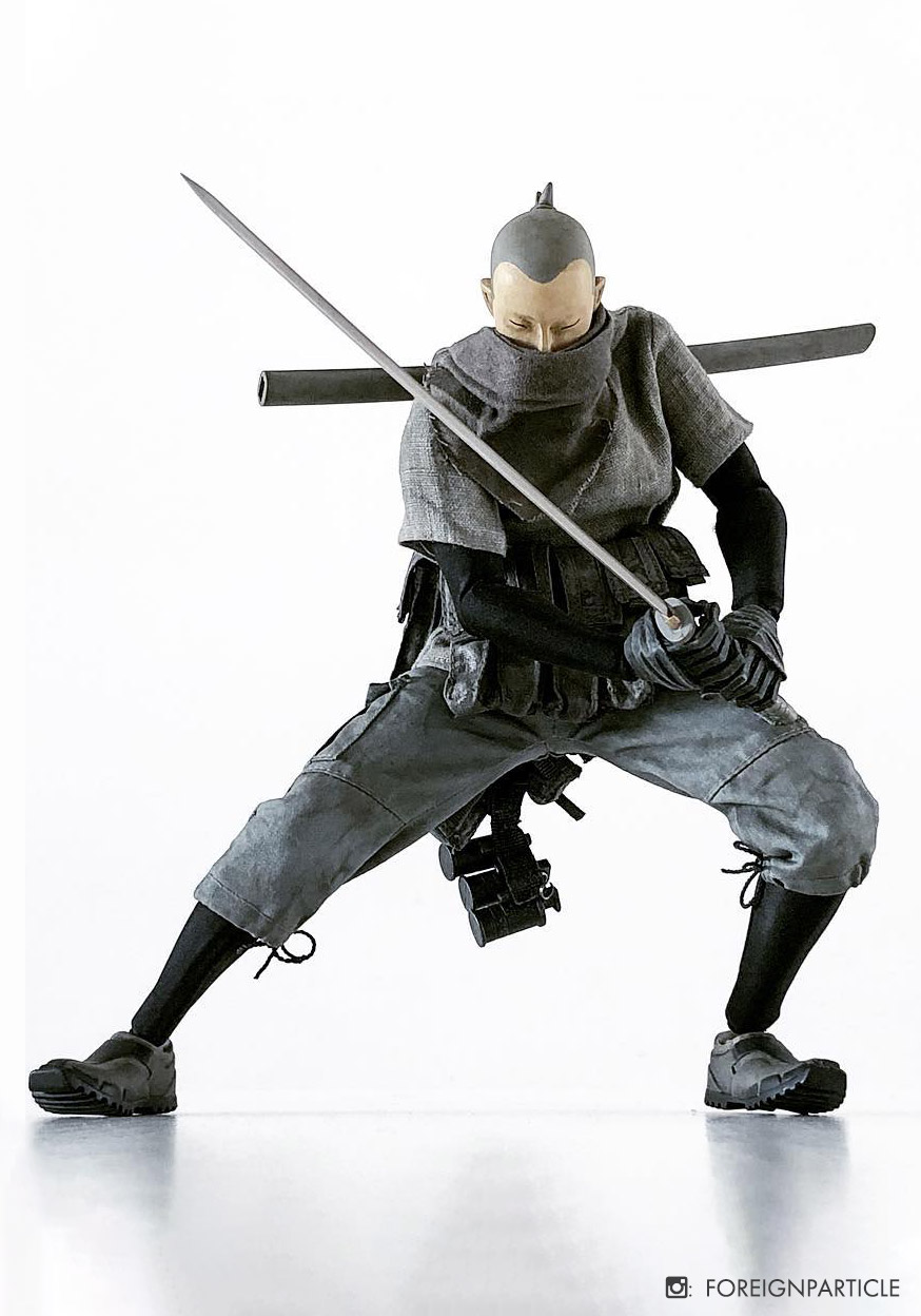 Underverse Ninja TK Dark by Ashley Wood (one sixth) toy release