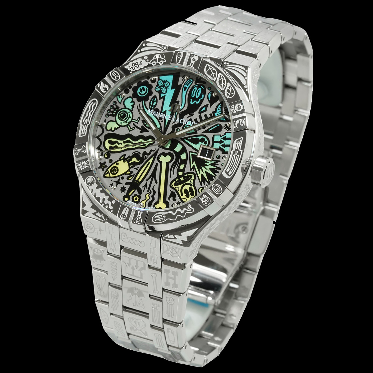 AI6008-SS009-090-1モーリスラクロア アイコン WOTTO限定モデル 正規品