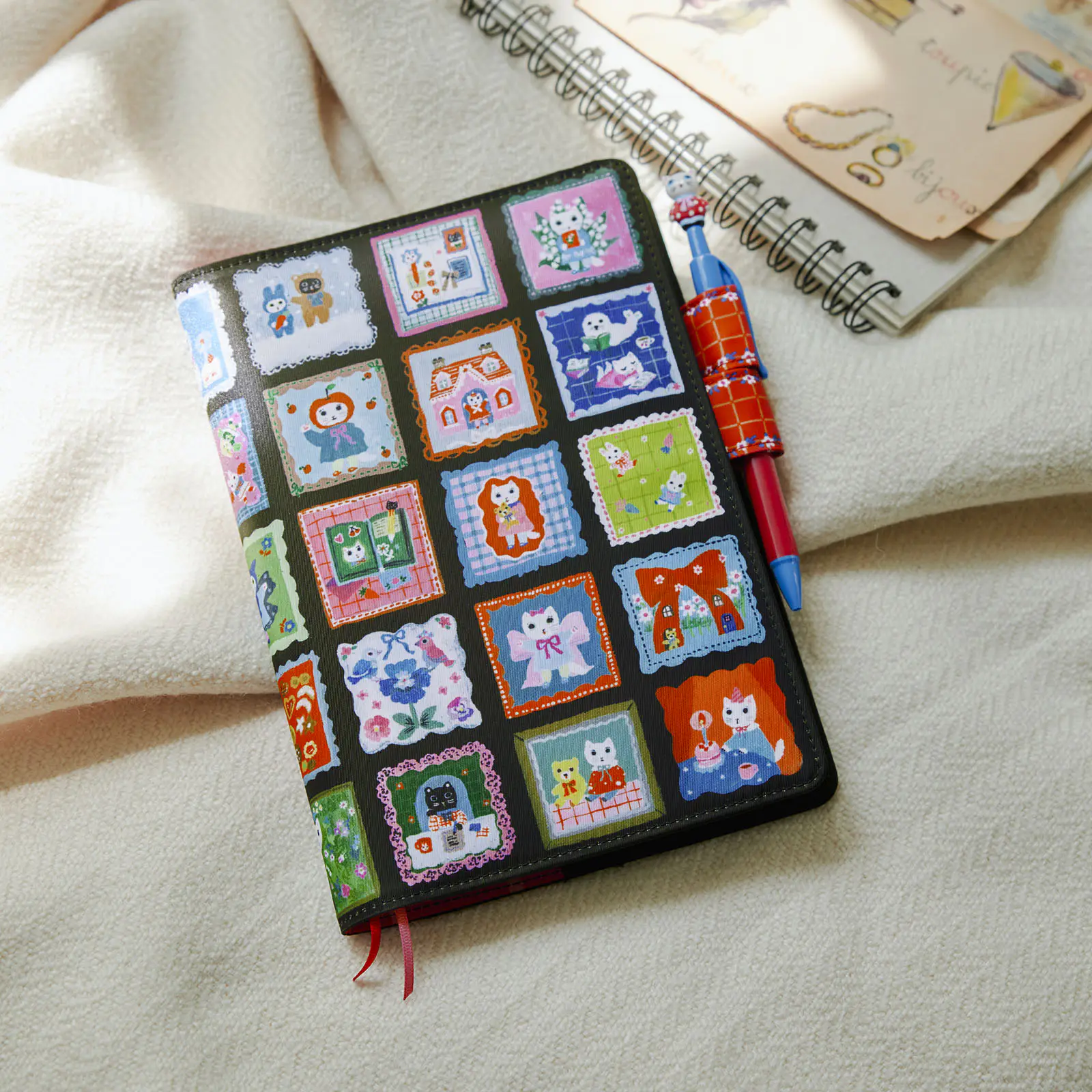 北岸由美 / しろねこのまいにち ［カズンサイズ（A5）］ - 手帳