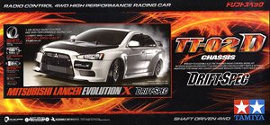 三菱 ランサーエボリューション X (TT-02Dシャーシ) ドリフトスペック