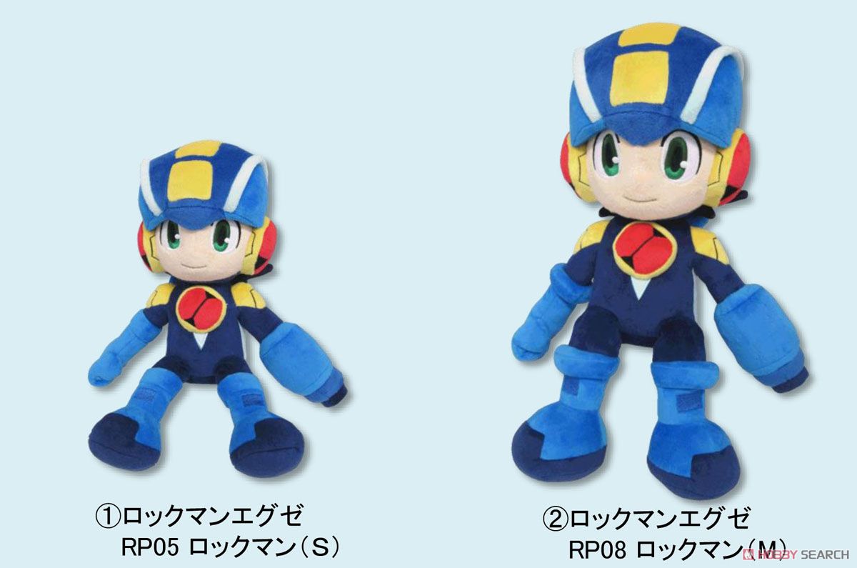 ロックマンエグゼ ロックマン ぬいぐるみ (S) (キャラクターグッズ
